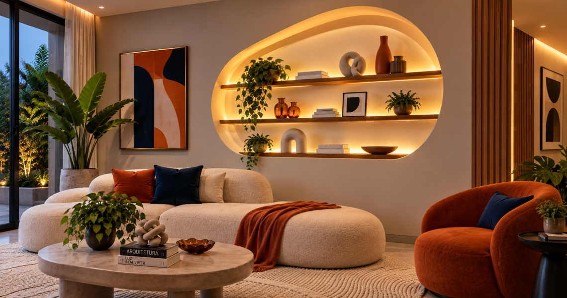 Iluminação Orgânica: como criar ambientes mais naturais e acolhedores